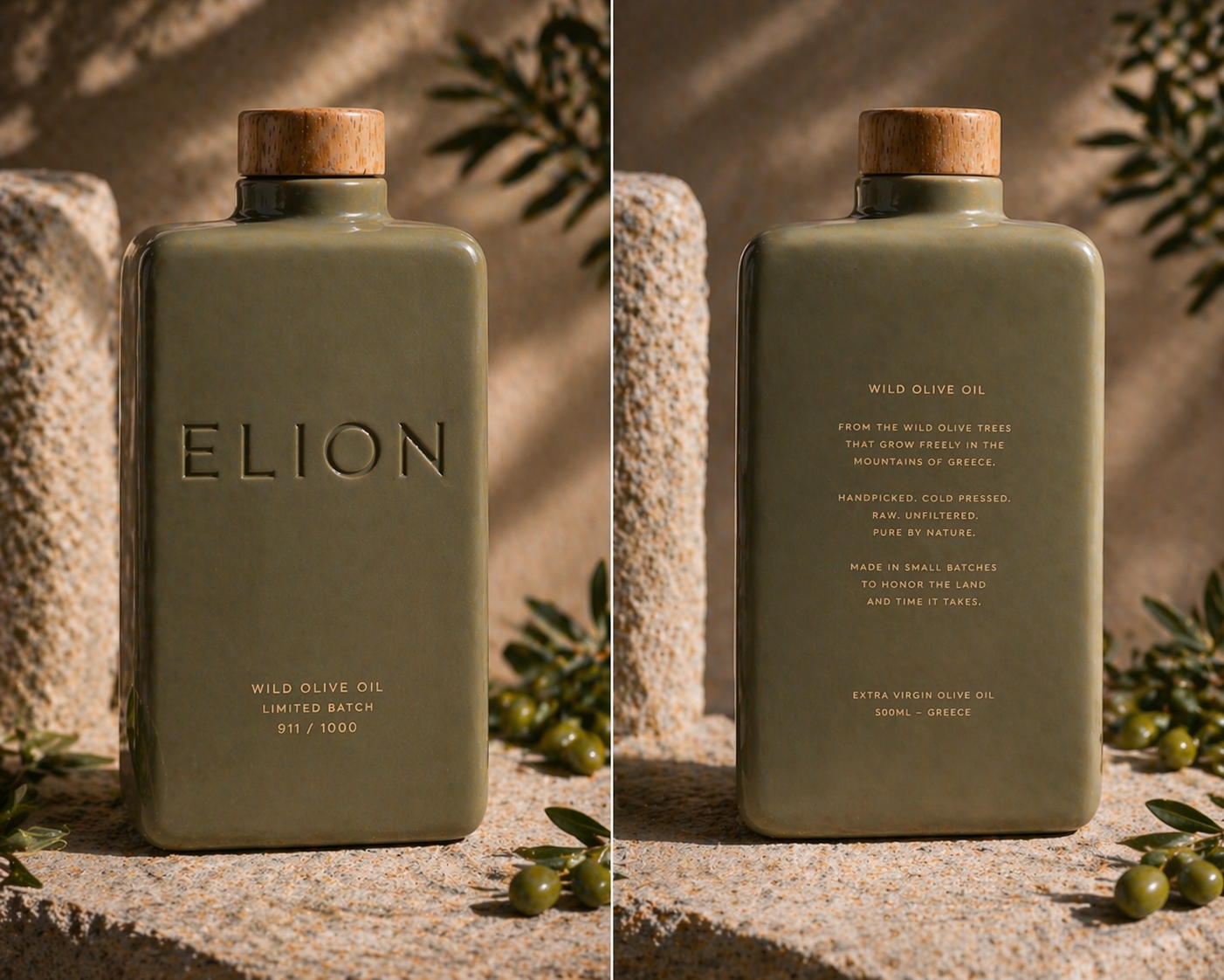 ELION WILD · front and back
